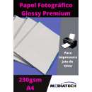 Papel fotográfico a4 glossy 230g - R$ 0,41