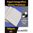 Papel fotográfico glossy a4 180g - R$ 0,27