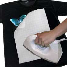 Papel transfer tecido dark (escuro)