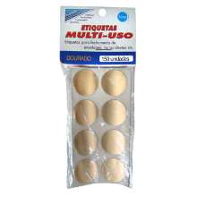 Etiqueta multiuso 21mm dourada