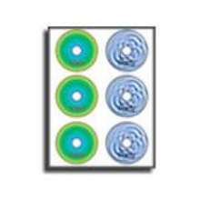 Etiquetas fosca mini-cd (80mm)
