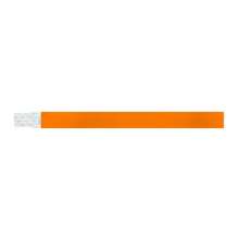 Pulseira de identificação fix band laranja