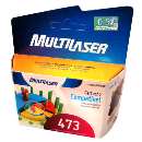 Cart. magenta multilaser - to47320 - R$ 9,90