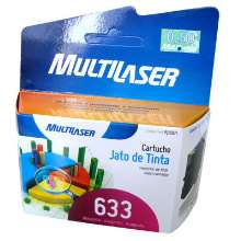 Cartucho multilaser magenta compatível epson stylus (to63320)