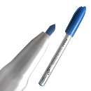 Caneta pilot azul p/ cd/dvd - R$ 4,65