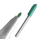 Caneta pilot verde p/ cd/dvd - R$ 2,60