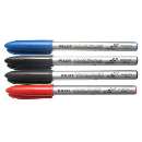 Kit 4 canetas p/ cd/dvd - R$ 2,70