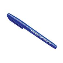 Caneta maxprint azul p/ escrever no cd - ponta fina - 1 mm 