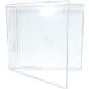 Cd box slim transparente 7mm - R$ 0,52