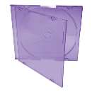 Cd box super slim roxo - R$ 0,71
