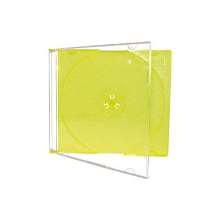 Cd box super slim acrílico laranja