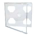 Cd box duplo transparente - R$ 1,06