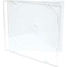 Cd box super slim acrílico branco