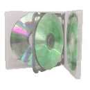 Cdbox plástico tray quadruplo - R$ 3,03