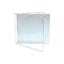 Caixa acrilica p/ mini-cd/dvd super slim 