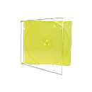 Cd box amarelo para mini cd  - R$ 0,55