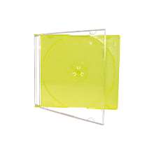 Cd box amarelo para mini cd 