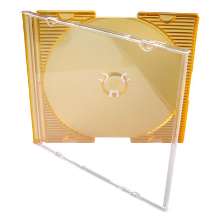 Cd box laranja para mini cd 
