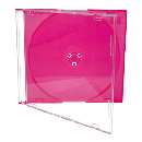 Cd box super slim vermelho - R$ 0,56