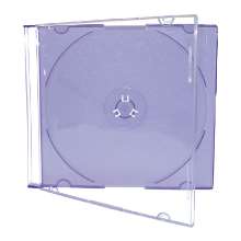 Cd box super slim acrílico roxo
