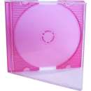 Cd box rosa p/ mini cd - R$ 0,58
