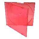 Cd box super slim vermelho - R$ 0,67