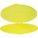 Cd case redonda amarela  - R$ 0,60