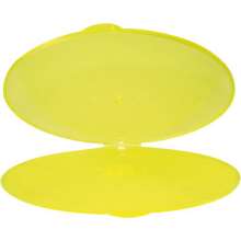 Cd case redonda amarela