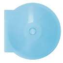 CD CASE BOLACHINHA AZUL - R$ 0,43