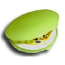 Mini cd case amarelo