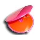 Mini cd case rosa p/ minicd - R$ 0,48