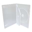 Dvd box amaray duplo transparente - R$ 1,39