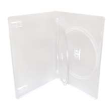 Dvd box nacional triplo transparente 1a linha com aba
