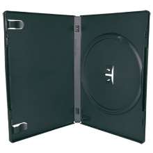 Dvd box nacional preto 1a linha com aba