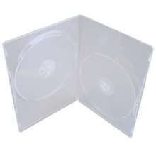 Dvd box duplo transparente 7mm