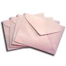 Env. vergê cinza de papel  - R$ 0,21