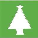 Envelope papel tem. pinheiro verde - R$ 0,07