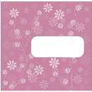 Envelope cd papel dvd ds floral - R$ 0,05
