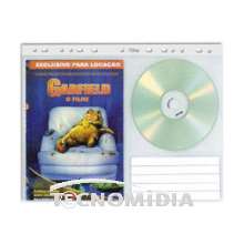 Refil protetor de dvds