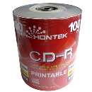 Cd-r printable hontek inkjet 52x - R$ 0,55
