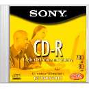 Cd-r sony 700mb 80min 48x - R$ 1,69