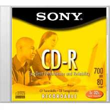 Cd-r sony 700mb 80min 48x