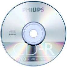 Cd-r 700mb 52x 80min philips