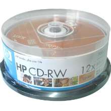 Cd-rw hp 700mb - 12x high speed