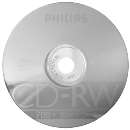 CD-RW PHILIPS 700MB 12x - R$ 2,40