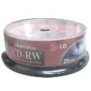 CD-RW LG 700MB 80MIN 10X - R$ 1,89