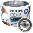 Cd-r philips vinil silver 52x 700mb - R$ 0,51