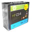Cd-r hp 700mb 52x c/ 10 uni - R$ 0,89