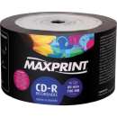 Cd-r 700mb 52x 80min maxprint - R$ 0,57