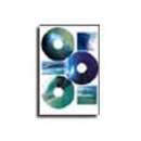 Etiq. glossy foto p/ cd (3 p/folha) - R$ 2,20